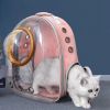 Pet Carrier Backpack, Space Capsule Bubble Cat Backpack Carrier, Waterproof Pet Backpack Outdoor Use - Yellow