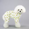 Pet Pajamas For Small & Medium Dogs; Cute Dog Pajamas Cat Jumpsuit; Pet Apparel; pet clothing - football - L