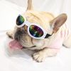 Pet Sunglasses For Dog & Cat; Foldable Dog Glasses For Outdoor; Cat Sunglasses; Pet Accessories - White - One-size