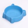 Non-slip healthy cat face bowl cartoon small pet bowl cat bowl dog bowl - Pink