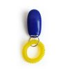 Portable Training Guide Clicker Dog Supplies Whistle Trainer Delicate Button Clicker Pets Dog Cat Pet Clicker - Blue