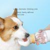 Dog out water bottle dog kettle portable accompanying water bottle dog walking water bottle pet drinking water feeding water dispenser supplies - Comm