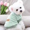 Pet Sweater; Warm Winter Plush Dog Sweater Knitwear Cat Vest; For Small & Medium Dogs - Khaki - M