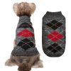 Two-Legged Knit Sweater for Dogs Autumn/Winter Wear - DarkgraycheckXS