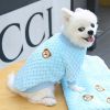 New Winter Pet Clothes; Cute Fleece Puppy Dress Warm Cat Coat; Pet Apparel; For Small & Medium Dogs - Apricot - S