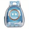 Pet Carrier Backpack, Space Capsule Bubble Cat Backpack Carrier, Waterproof Pet Backpack Outdoor Use - Green