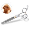 7.0"Pet Dog Grooming Scissors Combine Cutting With Sparse Blending And Texturing Trimmer Scissors - Thinning Scissors