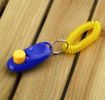 Portable Training Guide Clicker Dog Supplies Whistle Trainer Delicate Button Clicker Pets Dog Cat Pet Clicker - Blue