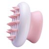 Pet Life 'Scwubba' Handheld Bathing Brushing and Massaging Soft Flexible Grooming Pet Comb - Pink