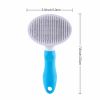 Cat Grooming Brush; Self Cleaning Slicker Brushes for Dogs Cats Pet Grooming Brush Tool Gently Removes Loose Undercoat; pet grooming - 1PCS