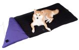 Dog Helios 'Expedition' Sporty Travel Camping Pillow Dog Bed - Purple / Black