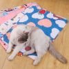 Autumn And Winter Cartoon Dog Mat; Pet Floor Mat; Bite Resistant Comfortable Cat Dog Sleeping Mat - L