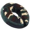 Soft Dog Cone Collar for After Surgery - Inflatable Dog Neck Donut Collar - Elizabethan Collar for Dogs Recovery - CQLQ06 Camo Velcro - S