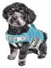 Dog Helios 'Tidal Guard' Multi-Point Strategically-Stitched Reflective Pet Dog Life Jacket Vest - Blue - Large