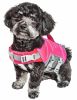 Dog Helios 'Tidal Guard' Multi-Point Strategically-Stitched Reflective Pet Dog Life Jacket Vest - Pink - Small