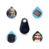 Pet Intelligent Mini Tracker; Anti Loss Tracker Alarm Locator For Dogs & Cats; Wallet Key Tracker; with battery - Blue - with battery inside