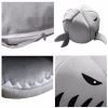 Shark Shape House Beds Tent Mat Small Dog Cat Puppy Beds Soft Dog House For Large Dogs Beds - Grey - 42x42x40 cm