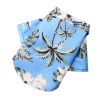 Hawai Beach clothing for Pet Dog Cat T-Shirts Cute for Small to Medium Dog Cats Cool Summer Vest Camp Shirt Clothes; dog clothes - Coconut shirt sky b