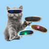 Pet Goggles Sunglasses Photography Props Pet Accessories - black - Pets