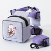 Pet Harness And Leash Set For Dog & Cat; No Pull Dog Vest Harness With Backpack; Cute Dog Leash - Lavender - L