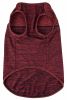 Pet Life Active 'Aero-Pawlse' Heathered Quick-Dry And 4-Way Stretch-Performance Dog Tank Top T-Shirt - Red - Medium