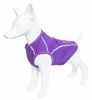 Pet Life Active 'Racerbark' 4-Way Stretch Performance Active Dog Tank Top T-Shirt - Purple - Large