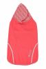 Pet Life Active 'Pull-Rover' Premium 4-Way Stretch Two-Toned Performance Sleeveless Dog T-Shirt Tank Top Hoodie - Red - Small