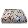 Soft and Fluffy High Quality Pet Blanket Cute Cartoon Pattern Pet Mat Warm and Comfortable Blanket for Cat and Dogs Pet Supplies - Dark brown - middle