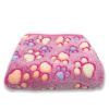 Soft and Fluffy High Quality Pet Blanket Cute Cartoon Pattern Pet Mat Warm and Comfortable Blanket for Cat and Dogs Pet Supplies - Pink - middle puppi