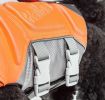 Dog Helios 'Tidal Guard' Multi-Point Strategically-Stitched Reflective Pet Dog Life Jacket Vest - Orange - Small