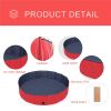 Dog Pool, 160*30/120*30 Foldable Large and Small Dog Pool, Dog Bath, 100% Safe & Non Toxic Kid's Rigid Pool - 160*30