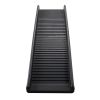 Dog Ramp for Small Large Dogs, Folding SUV Car Ramp, Portable Pet Ramp, Hold up to 165 lbs, Black - with dog paw print