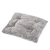 Fashion House Cartoon-Design Sofa Soft Warm Cotton Nest Pet Dog Beds Puppy Kennel - Grey - L