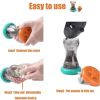 Treat Dispensing Puzzle Barbell-Shaped Dog Toys; Interactive Chase Toys; Improves Pets Intelligence - One Size