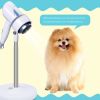 Hands Free Hair Dryer Holder; for men and pets; Hair Dryer Stand Holder; Adjustable Height; 360Â¬âˆž adjustable angle - (type-1)140cm