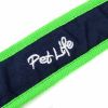 Pet Life 'Free-Fetcher' Hands Free Over-The-Shoulder Shock Absorbent Dog Leash - Navy - Small