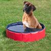 Dog Pool, 160*30/120*30 Foldable Large and Small Dog Pool, Dog Bath, 100% Safe & Non Toxic Kid's Rigid Pool - 160*30