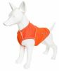 Pet Life Active 'Aero-Pawlse' Heathered Quick-Dry And 4-Way Stretch-Performance Dog Tank Top T-Shirt - Orange - Large