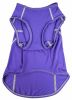 Pet Life Active 'Racerbark' 4-Way Stretch Performance Active Dog Tank Top T-Shirt - Purple - Medium