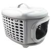 Circular Shelled Perforate Lightweight Collapsible Military Grade Transporter Pet Carrier - B33GYMD