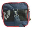 Airline Approved Aero-Zoom Lightweight Wire Framed Collapsible Pet Carrier - B37BLMD