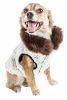 Pet Life Luxe 'Purrlage' Pelage Designer Fur Dog Coat Jacket - Large