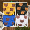 Pet Clothes; Summer New Pet Dog Clothes Thin Vest Bird's Eye Printing; Pet Clothes For Dogs And Cats - black - S