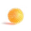 Pet Dog Toys Cat Puppy Sounding Toy Polka Squeaky Tooth Cleaning Ball TPR Training Pet Teeth Chewing Toy Thorn Balls Accessories - Orange - S-6.5CM