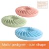 Pet Funny Misfeed Frisbee Toy Bite resistant Molar Pet Dog Chew Bite tpr Dog Interactive Toy dog toy - green