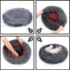 Soft Dog Bed Cat Beds Cat Sleeping Plush Mat Cushion Kitten Nest Sofa Kennel For Puppy Colorful Fluffy Warm Comfortable Pet Bed - grey - 50cm