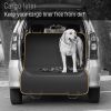 Cargo Liner for Dogs; Water Resistant Pet Cargo Cover Dog Seat Cover Mat for car Sedans Vans with Bumper Flap Protector; Non-Slip - Blue - 54 * 58 inc