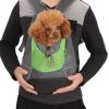 Pet Carriers Comfortable Carrying for Small Cats Dogs Backpack Travel Breathable Mesh Bag Durable Pet Dog Carrier Bag - green - 30cm*34cm*16cm