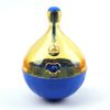 Tumbler Pet Toys Cat Dog Educational Toys Automatic Leakage Dog Toys Pet Leaky Balls - Big blue tumbler.