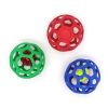 Dog toy hollow ball bite-resistant elastic rubber ball bell pet toy; Jingle Bell Toy Ball - red - Hollow ball (with tennis ball)